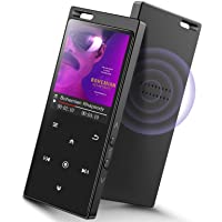16GB SUPEREYE Reproductor MP3 Bluetooth 4.2 con Botón Táctil Reproductor de Música Digital con Auriculares con Cable…